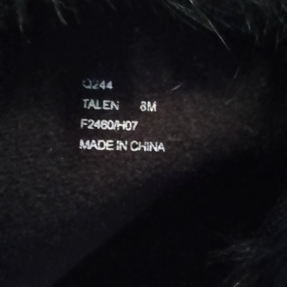 *New*COACH “Talen” | Black Fur Trimmed Snow Boot - sz 8 - Picture 3 of 6